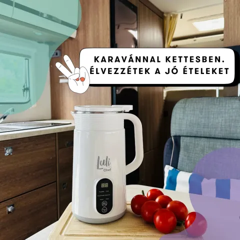 Karavánnal kettesben? Tudjuk, hogyan élvezhetjük a nagyszerű házi készítésű ételeket útközben is!